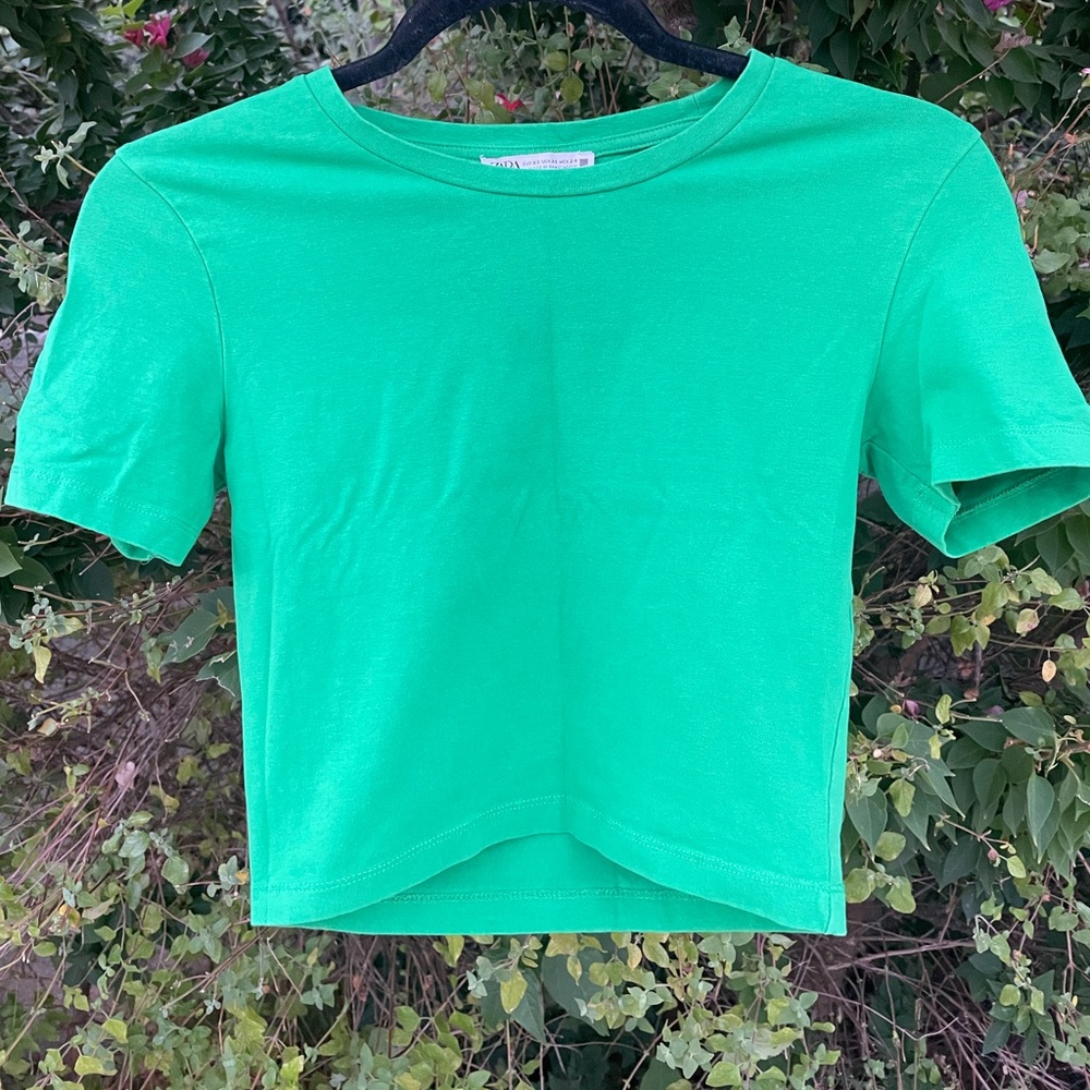 ZARA basic crop top!